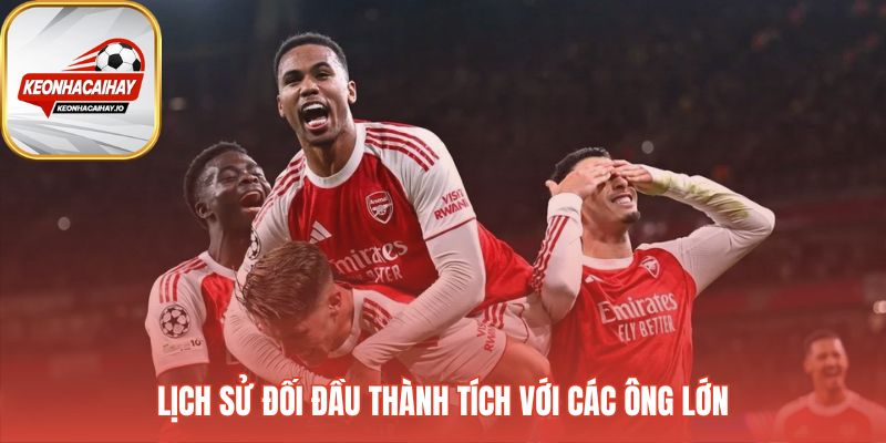 Thành tích đối đầu với Big 6 khẳng định vị thế nhà vua