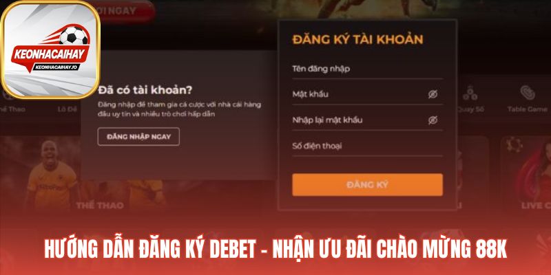 Quy trình tạo tài khoản nhanh chóng nhận thưởng chào mừng